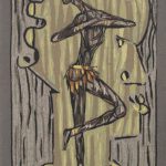 Read more about 3125 Modernist Tapestry “African Dancer” by Lars Gynning 1 ft 10 in x 2 ft 6 in