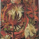 Read more about 7576 Modernist Tapestry by Herve Lelong 4 ft 8 in x 6 ft
