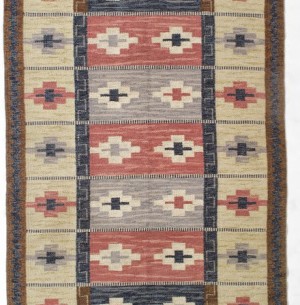 Read more about 2989 Swedish Kilim 4 ft 3 in x 7 ft 9 in (127 x 236)