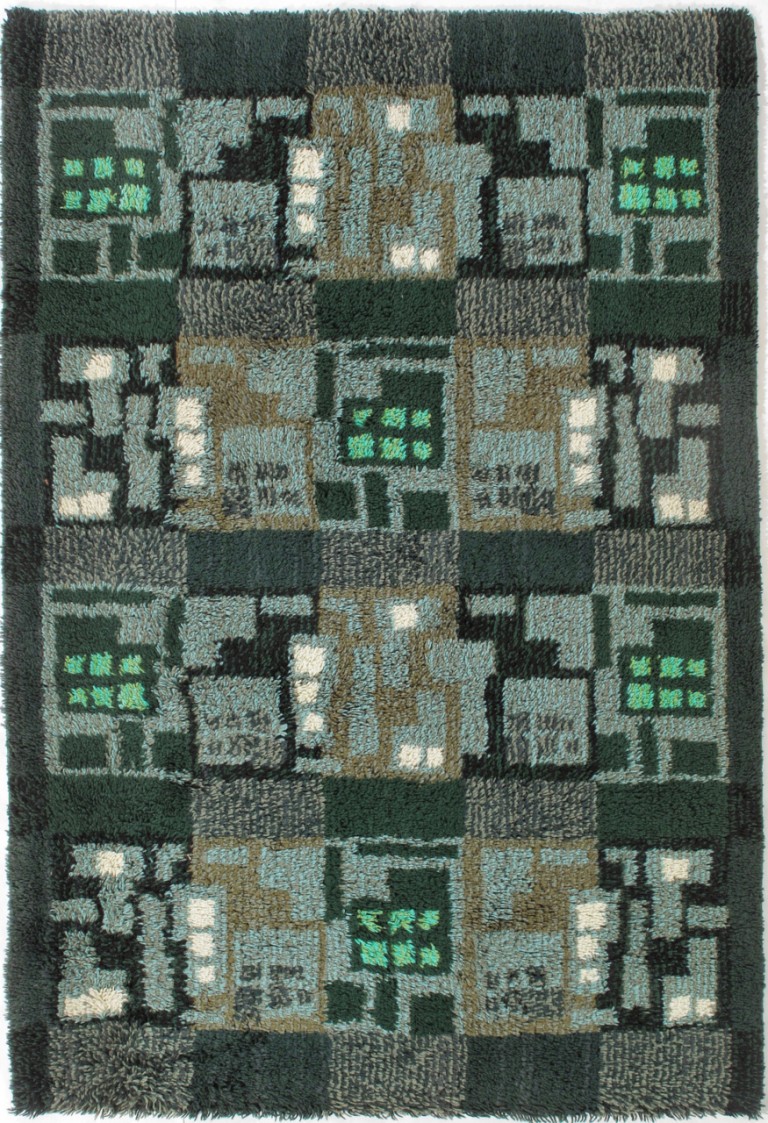 3558 Swedish Carpet 4 ft 5 in x 6 ft 6 in (135 x 198)