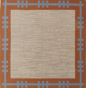 Read more about 4194 Swedish Kilim 6 ft 8 in x 7 ft (173 x 213)