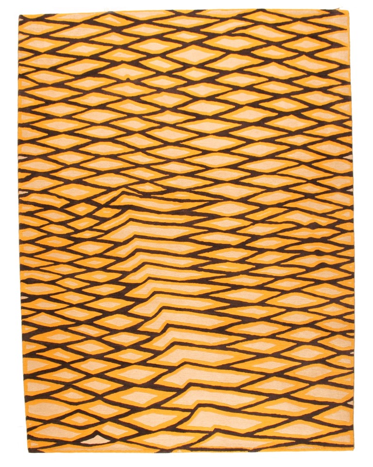 5201 Grid Gold 6 ft x 8 ft